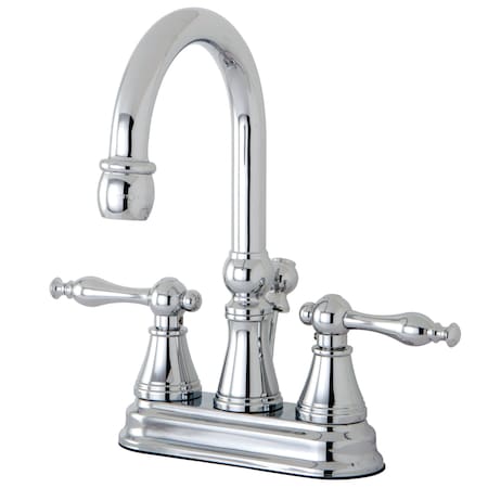 Kingston Brass 4" Centerset Bathroom Faucet, Chrome KS2611NL